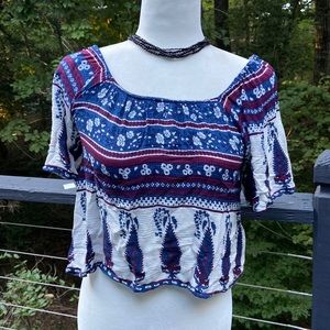 Forever 21 Bohemian top